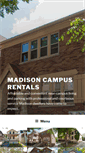 Mobile Screenshot of madisoncampusrentals.com